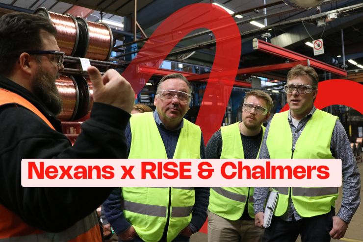 Nexans leder vägen med lokal AI – samarbetar med RISE och Chalmers