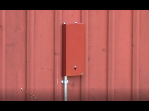 Installation av tillbehör i fasadbox