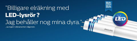 Tio skäl att byta till LED-lysrör