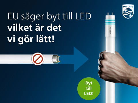 När RoHS närmar sig är dags att byta till LED