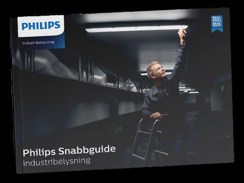 Industriarmaturer för höga tak – med låga driftkostnader