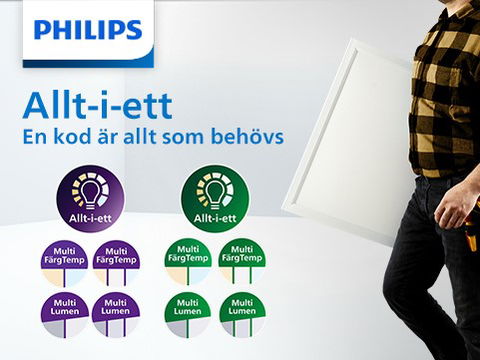 LED-nyheter från Philips: Allt-i-ett!