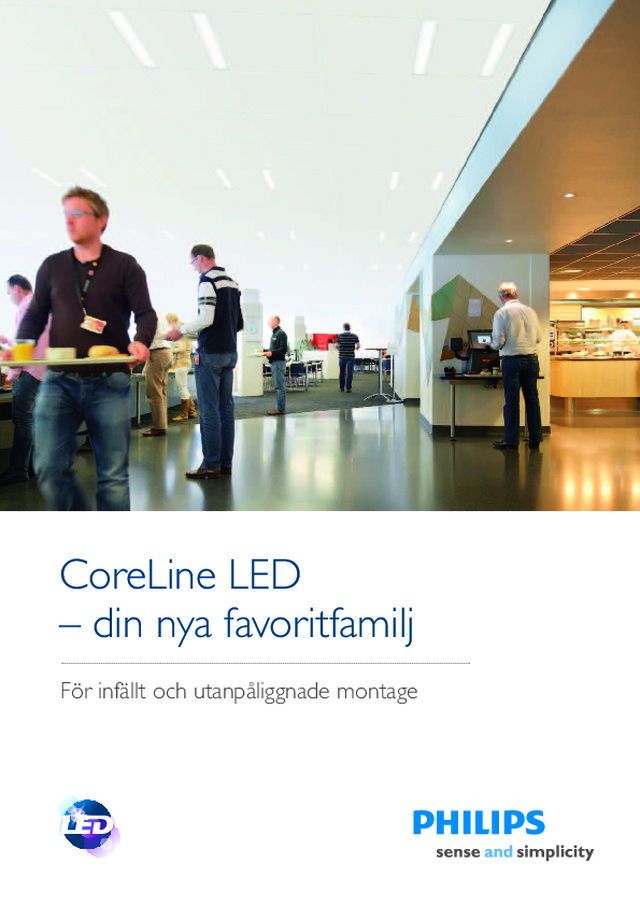 CoreLine LED - din nya favoritfamilj
