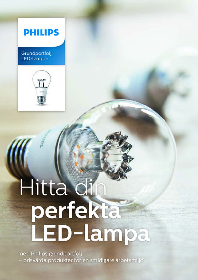 Philips Grundportfölj LED-lampor