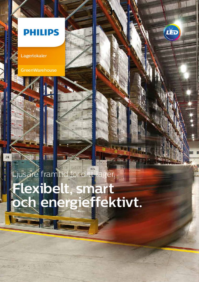 Philips Lagerlokaler GreenWarehouse