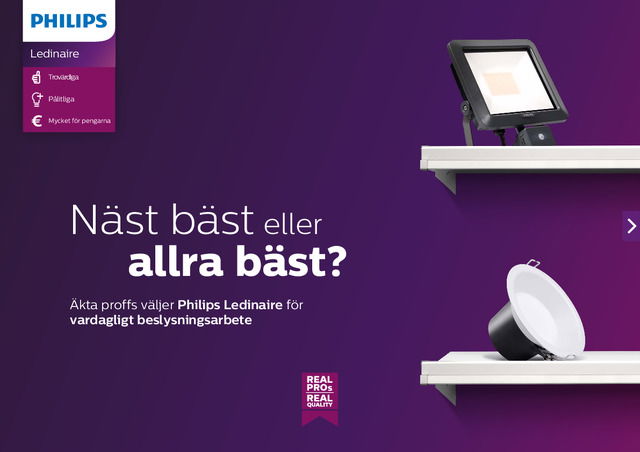 Ledinaire för vardagligt beslysningsarbete