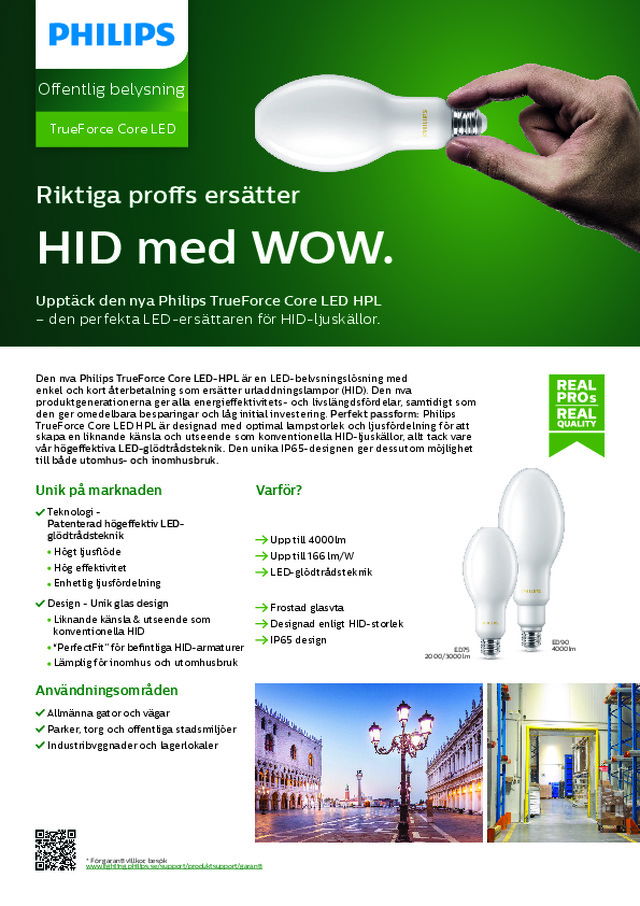 TrueForce Core LED HPL