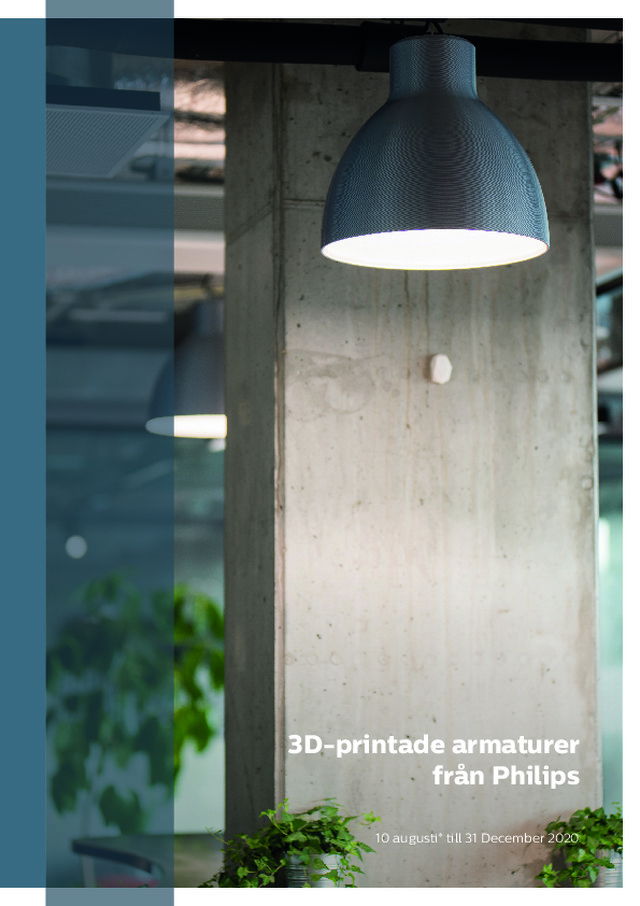 3D-printade armaturer från Philips