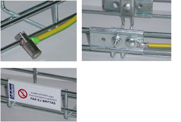 Kabelstegar som potentialutjämningsledare!