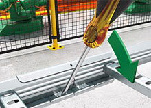 Skruvlös stegskarv för Wibe kabelstegar – snabbare kan det inte bli!