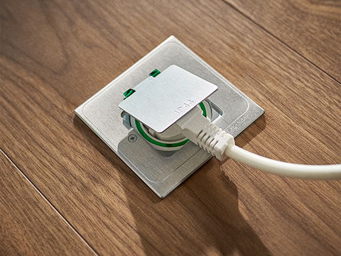 Golvuttag för alla typer av installationer