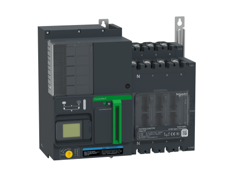 Schneider Electric utökar sortimentet av reservkraftsomkopplare