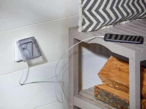 Exxact täckram för utomhusbruk