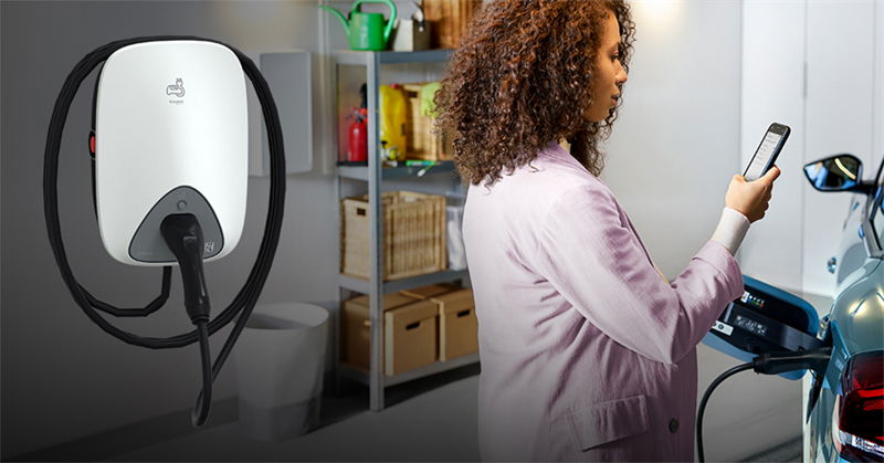 Schneider Electric lanserar uppkopplad helhetslösning för elbilsladdare i hemmet