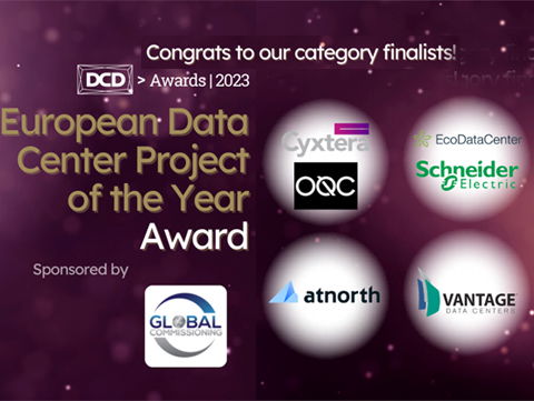 EcoDataCenter var en av fyra finalister i den prestigefyllda tävlingen DCD Awards 2023