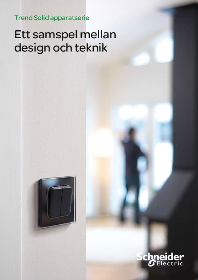 Schneider Electric Trend Solid apparatserie