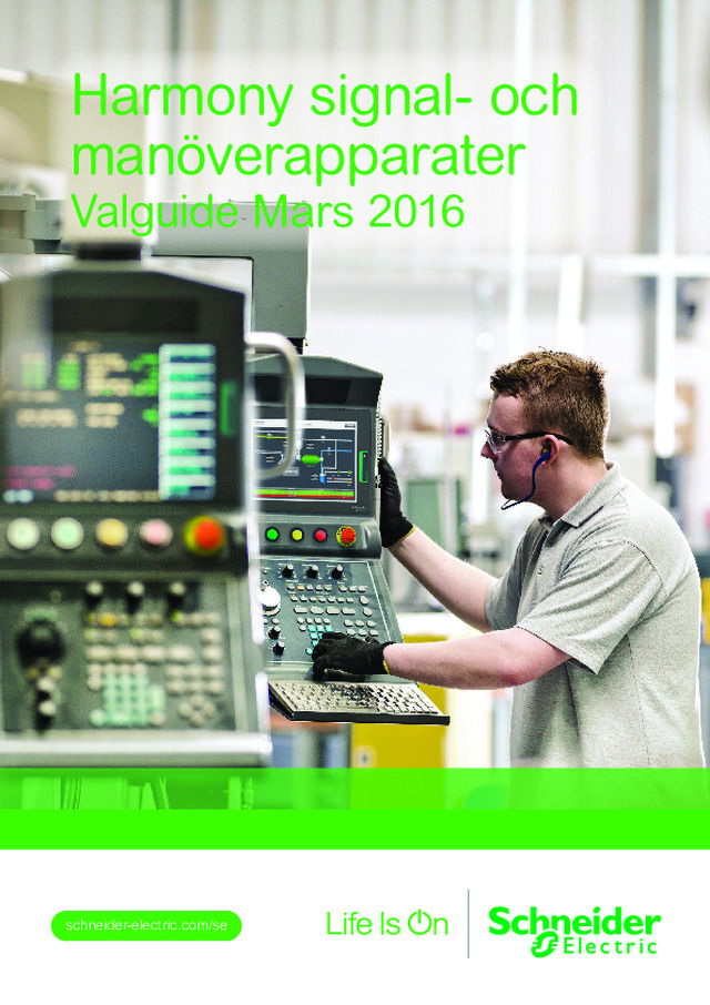 Harmony Signal- och manöverapparater valguide