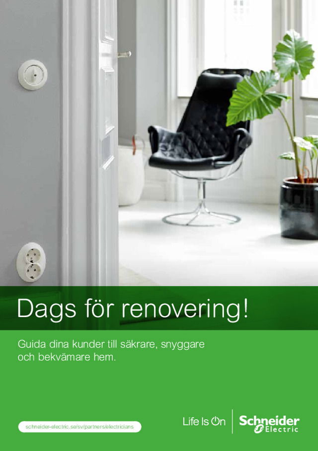 Dags för renovering