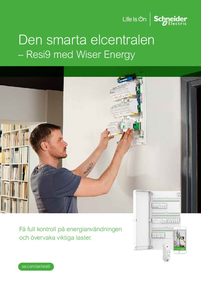 Resi9 med Wiser Energy