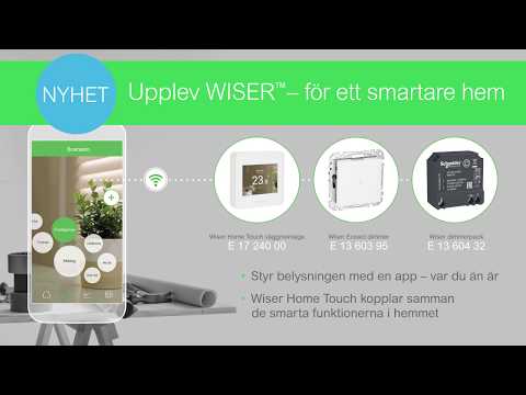 Styr belysningen med en app – var du än är med Wiser