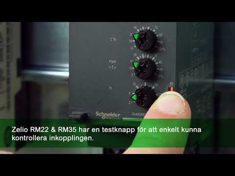 Hur man monterar Zelio RM22 & RM35 reläer
