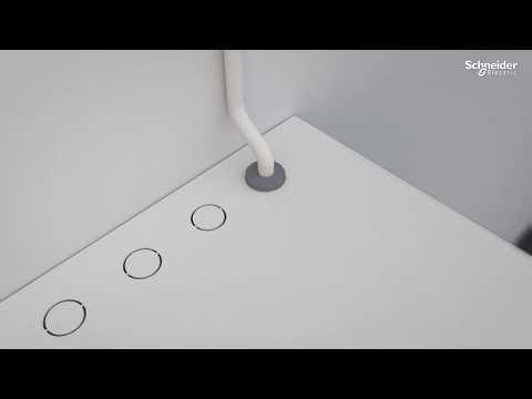 Användning av kabeltätningar TET från Schneider Electric