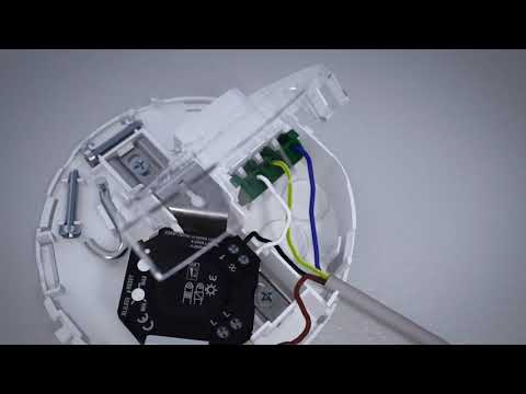 Montering av puckdimmer från Schneider Electric