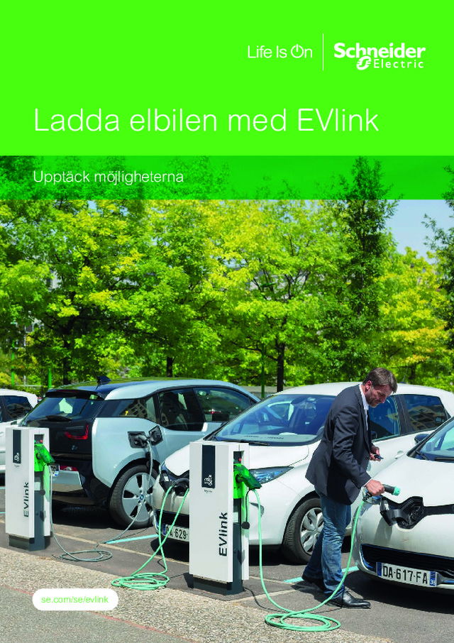 Ladda elbilen med EVlink