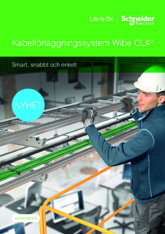 Kabelförläggningssystem Wibe CLX3