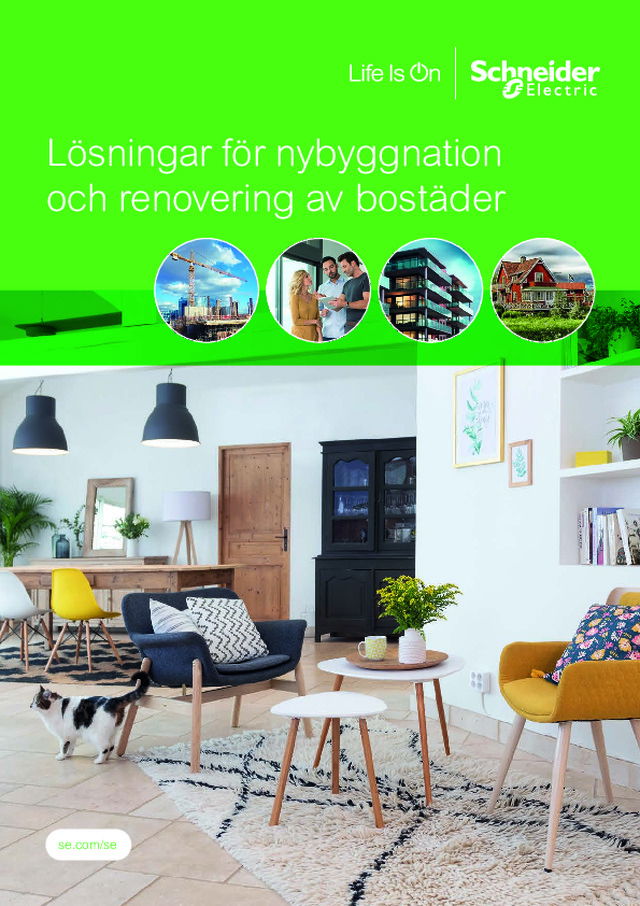 Lösningar för nybyggnation och renovering av bostäder