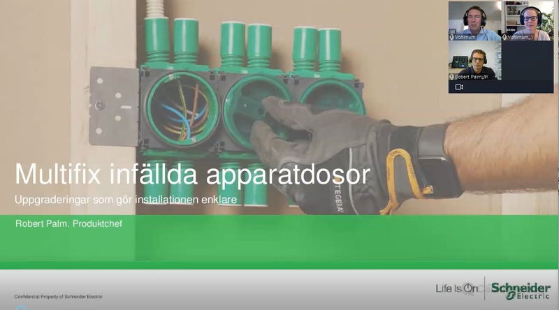 Nya apparatdosor i Multifix-serien gör installationen enklare