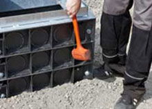 Uponor Kabelbrunn Knock Out