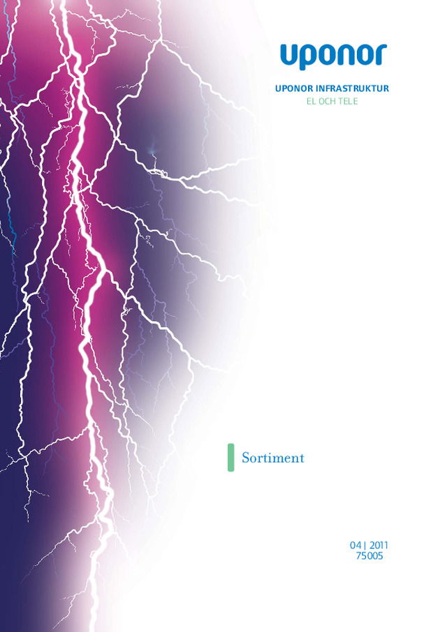 Uponor El och Tele sortiment