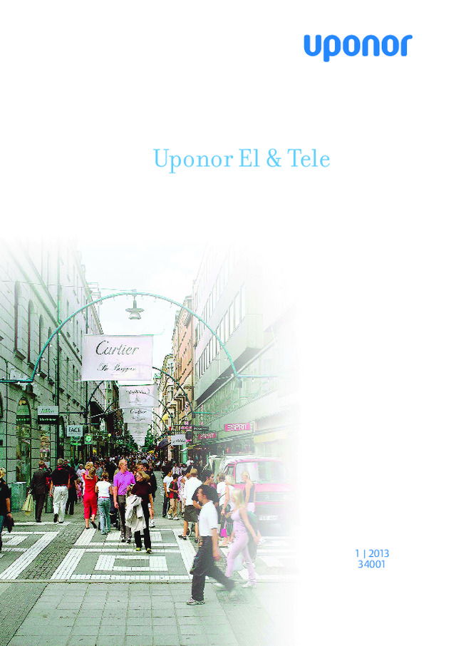 Uponor Teknisk Handbok El & Tele