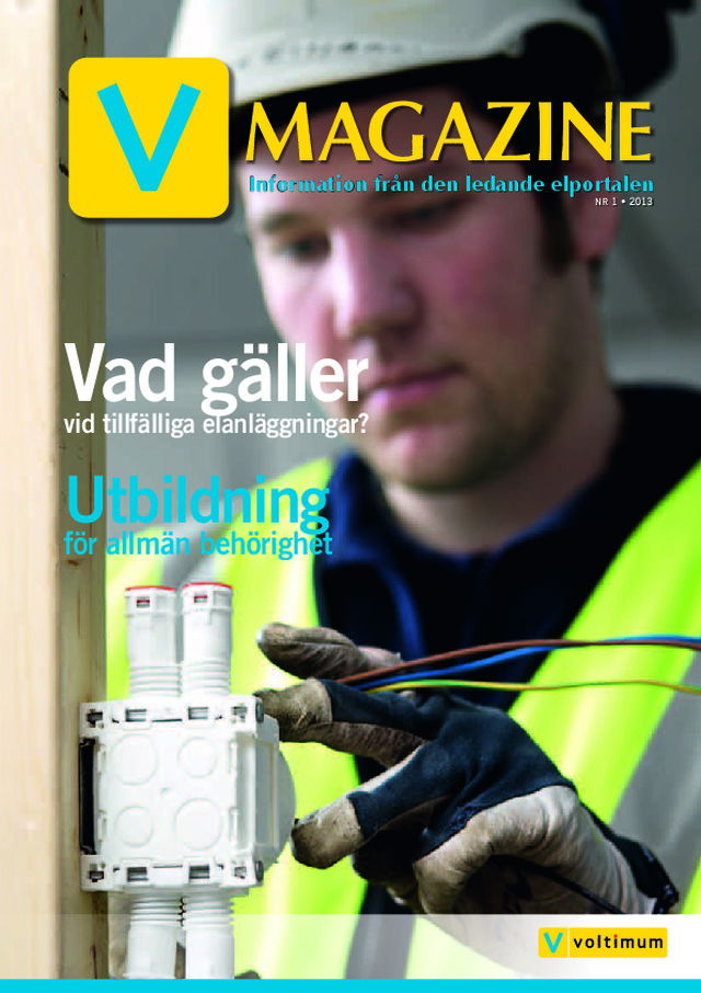 Voltimum Magazine 2013 ett