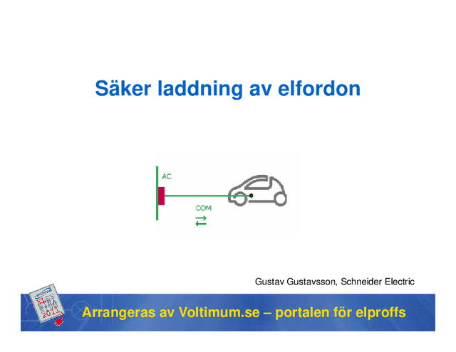 Säker laddning av elfordon