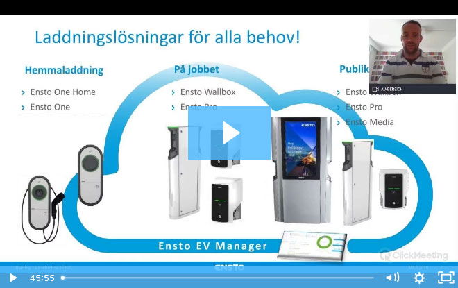 Voltimum avancerar: Ensto - Elbilsladdning idag och i framtiden