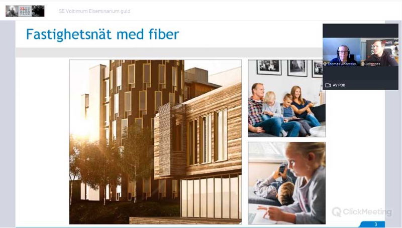 Elseminarium guld: Fastighetsnät med fiber och en inblick i Handbok 459