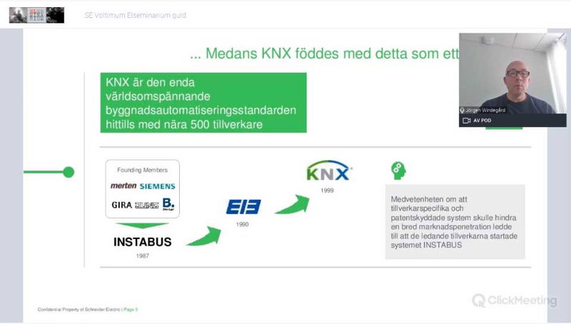 Elseminarium guld: Smått och gott om KNX