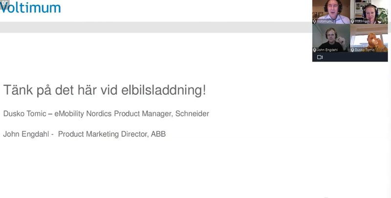 Elseminarium guld: Tänk på det här vid elbilsladdning