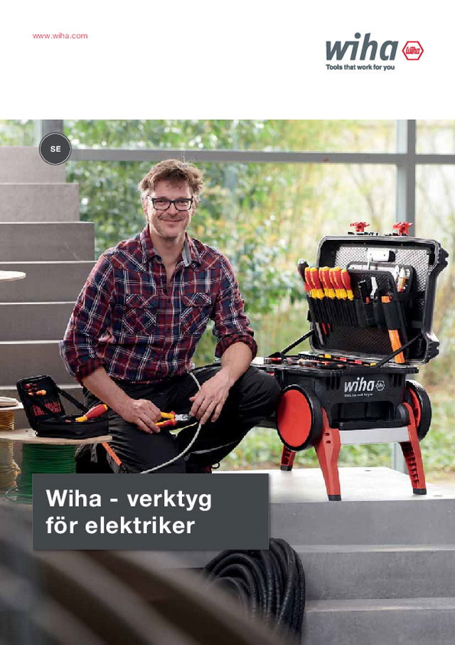 Elektrikerverktygsbroschyr