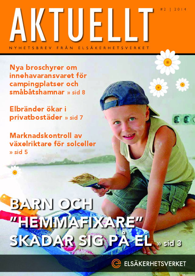 Elsakerhetsverkets kundtidning Aktuellt nummer 2 2014