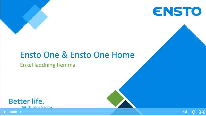 Voltimum mässa 2021 Ensto One och Ensto One Home