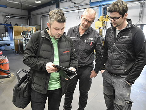 Rubi Mekaniska i Värnamo har minskat energiförbrukningen för sin belysning med 85 procent.