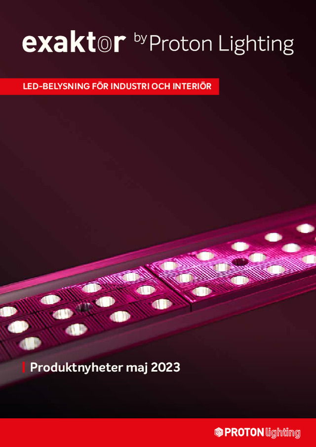 LED-belysning för industri och interiör