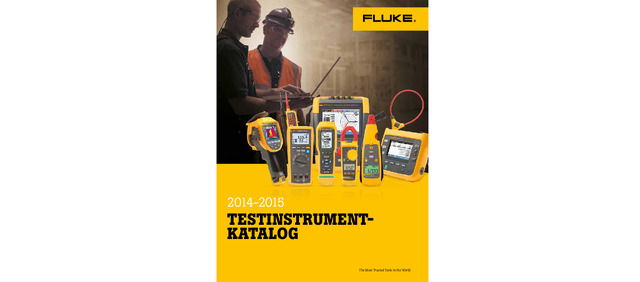Fluke Testinstrument 2013-2014