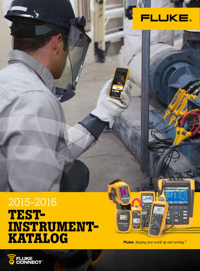 Fluke Testinstrumentkatalog 2016