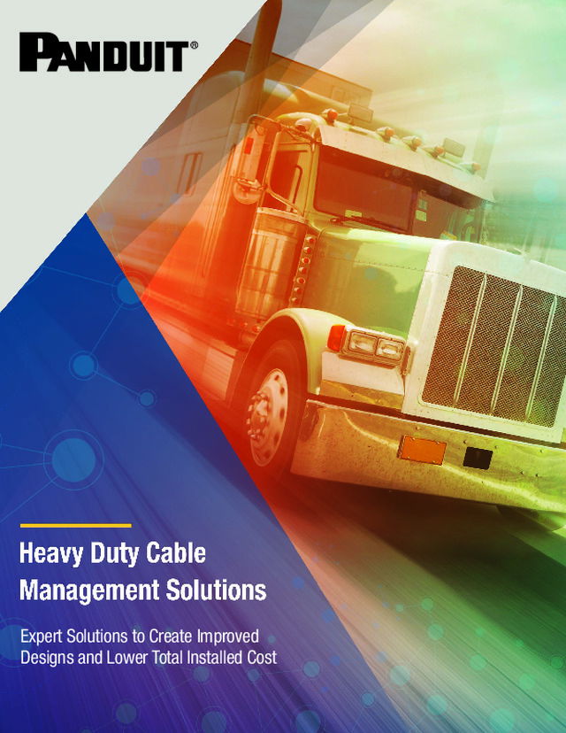 Heavy Duty Cable Management Solutions
