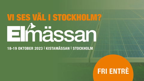 OBO Bettermann ställer ut på Elmässan!