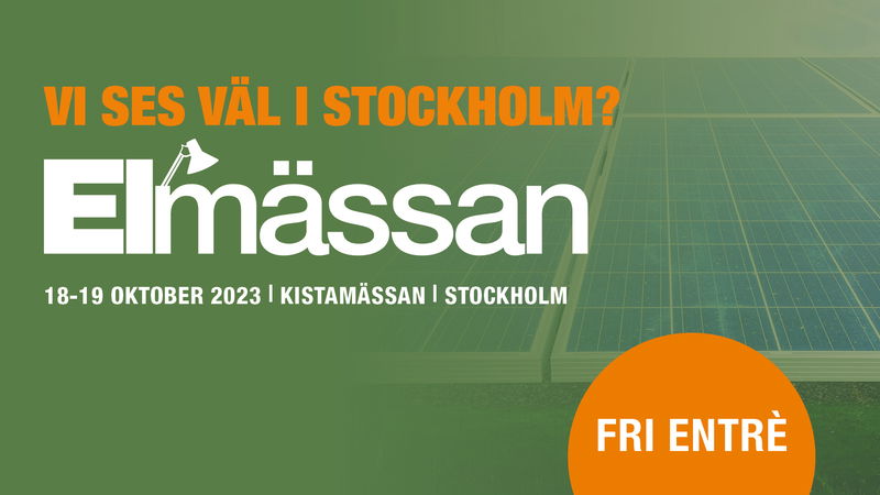 OBO Bettermann ställer ut på Elmässan!